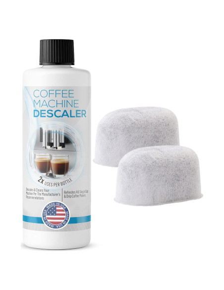 Kit Descalcificador Universal FreshFlow para Cafeteras Keurig - 1 Botella y 2 Filtros Kit Descalcificador Universal FreshFlow para Cafeteras Keurig - 1 Botella y 2 Filtros