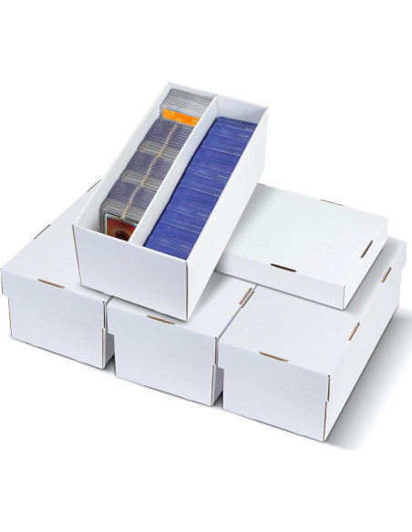 Caja de Almacenamiento de Cartas ULTRGEE - 4 Paquetes - 2 Filas Caja de Almacenamiento de Cartas ULTRGEE - 4 Paquetes - 2 Filas