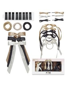 Set de Accesorios para el Cabello Scunci 125 Piezas Neutro