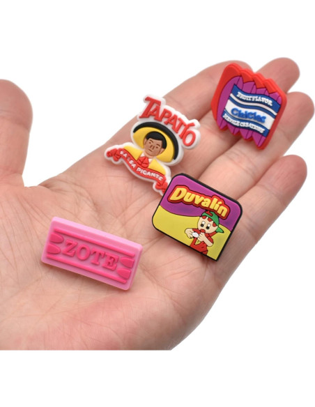 24 Adornos para Lápices Mexicanos Pabucle - Clip Decorativo 24 Adornos para Lápices Mexicanos Pabucle - Clip Decorativo