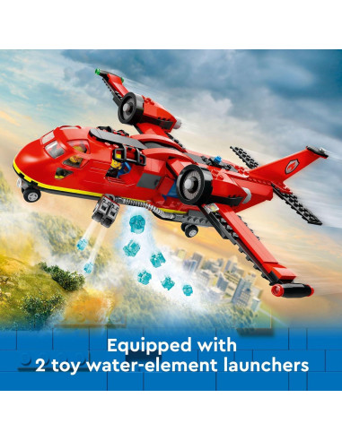 Avión de Rescate de Bomberos LEGO City 60413 - 478 Piezas