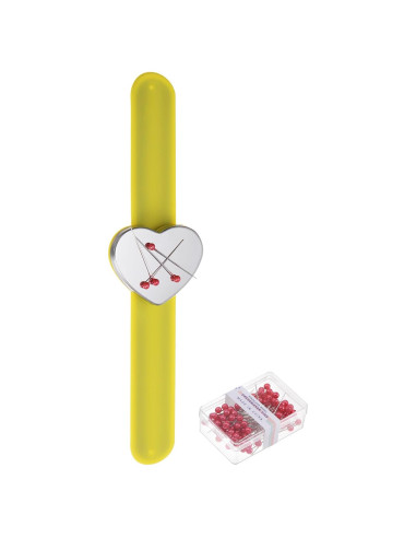 Soporte Magnético para Alfileres HARFINGTON Pulsera Amarilla