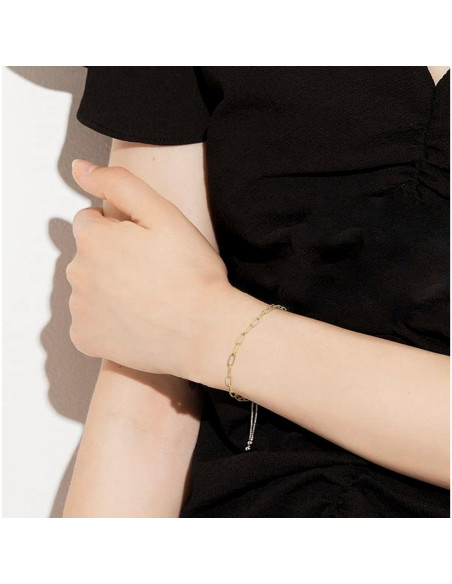 Cadena de Collar de 5 Metros Andblue Acero Inoxidable Oro Cadena de Collar de 5 Metros Andblue Acero Inoxidable Oro