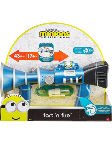 Blaster Fart 'n Fire Super Grande Mattel con 20 Sonidos y Niebla
