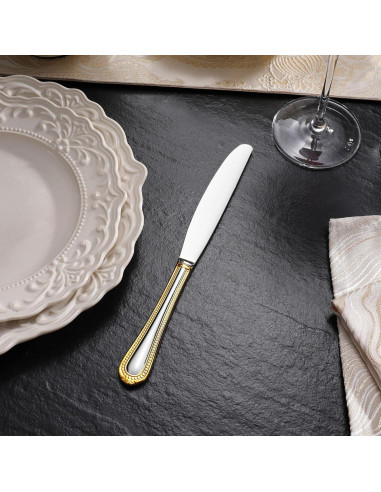Cuchillos de Cena KEAWELL Bisel de Perla 4 Piezas Acero Inoxidable