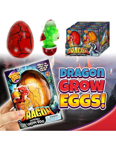 Huevo de Dragón Gigante JA-RU - Juguete Educativo Sorpresa Huevo de Dragón Gigante JA-RU - Juguete Educativo Sorpresa