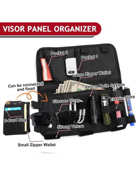 Organizador de Visera Táctica OMU Universal Verde Ranger Organizador de Visera Táctica OMU Universal Verde Ranger