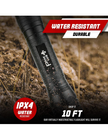 Linterna LED PeakPlus LFX2000 1200 Lúmenes Resistente al Agua