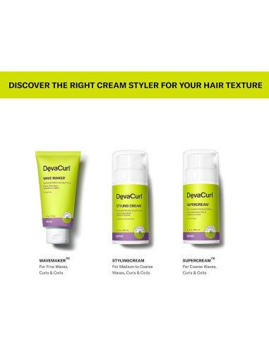 Crema de Estilo DevaCurl 89 ml | Definidor Hidratante Rizos