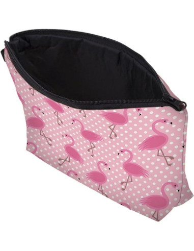 Bolsa Cosmética 3Pcs Deanfun 3D Impresa para Mujeres - Flamingos