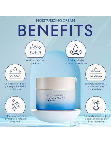 Crema Hidratante Facial SEACRET Bio Skin 50 ml Gel-Crema Crema Hidratante Facial SEACRET Bio Skin 50 ml Gel-Crema