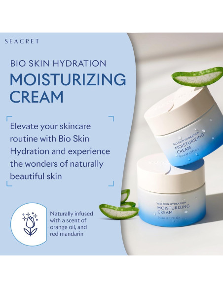 Crema Hidratante Facial SEACRET Bio Skin 50 ml Gel-Crema Crema Hidratante Facial SEACRET Bio Skin 50 ml Gel-Crema