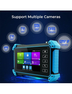 Probador CCTV PEGATISAN IPC-5200 Plus 5.4" Pantalla Táctil 2