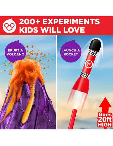 Kit de Ciencia Doctor Jupiter para Niños 4+ Años - 100 Experimentos