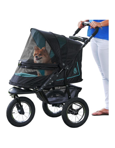 Carrito de Mascotas Pet Gear No-Zip Acuamarina 31.75 kg