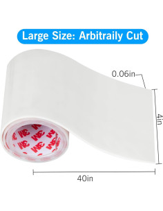 Almohadillas de Silicona Antideslizantes Golesh 10x1 cm - Protección Muebles 2