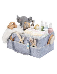 Organizador de Pañales CCYLTL de Fieltro Colorido 38x25x18 cm