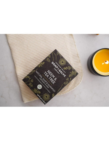 Jabón y Champú Orgánico Chagrin Valley 159g - Neem y Árbol de Té