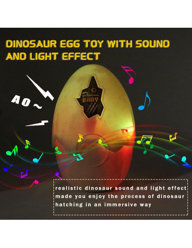 Juguete Educativo Huevos de Dinosaurio Wekity Ceratosaurio