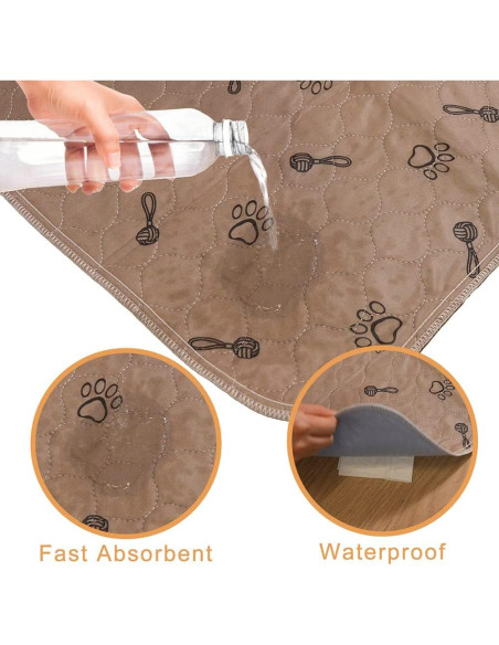 Almohadillas Lavables para Perros Peepeego 91x91 cm - 2 Pack Almohadillas Lavables para Perros Peepeego 91x91 cm - 2 Pack