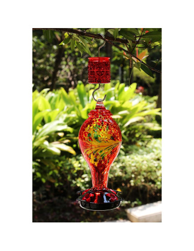 Foso Antiguo de Vidrio Aelean para Colibríes y Orioles 0.24L