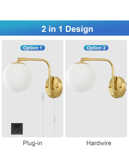 Aplique de pared regulable VATONI con brazo oscilante 8W Aplique de pared regulable VATONI con brazo oscilante 8W