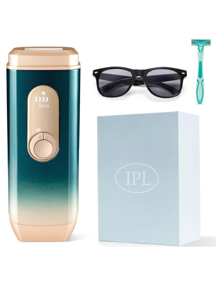 Dispositivo de Eliminación de Vello Láser IPL Aristorm Verde Dispositivo de Eliminación de Vello Láser IPL Aristorm Verde