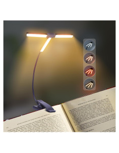 Luz de Libro HOVOYNN T-Head Recargable 1000mAh 51 LED