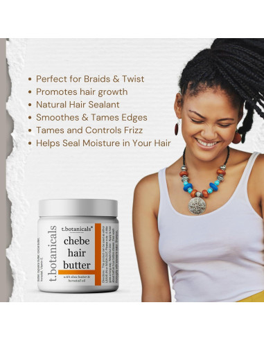 Conjunto Aceite y Mantequilla Chebe t.botanicals 191g Lavanda