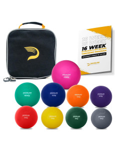 Pelotas PlyoCare Driveline para Béisbol - Conjunto de 9 Pelotas con Peso
