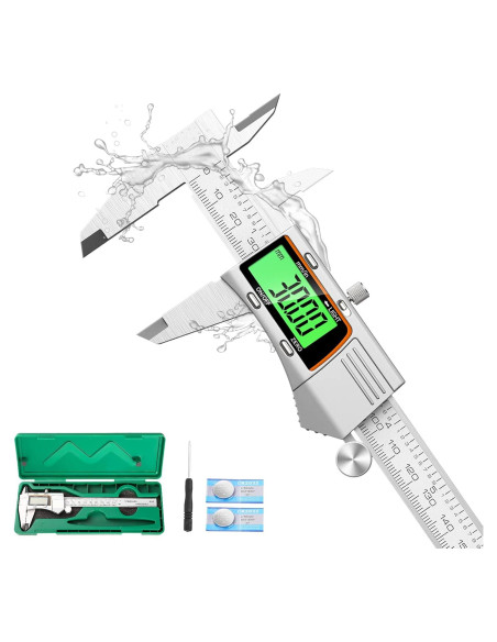 Calibrador Digital 150 mm Raynesys Acero Inoxidable LCD Calibrador Digital 150 mm Raynesys Acero Inoxidable LCD