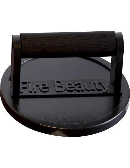 Prensa de Hamburguesa Fire Beauty 16.5 cm Hierro Fundido Prensa de Hamburguesa Fire Beauty 16.5 cm Hierro Fundido