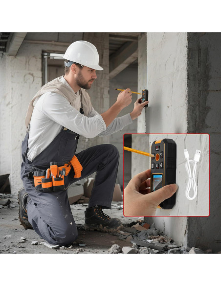 Buscador de Vigas RAINLEOTI NF-513 - Escáner de Pared 3 en 1 Buscador de Vigas RAINLEOTI NF-513 - Escáner de Pared 3 en 1