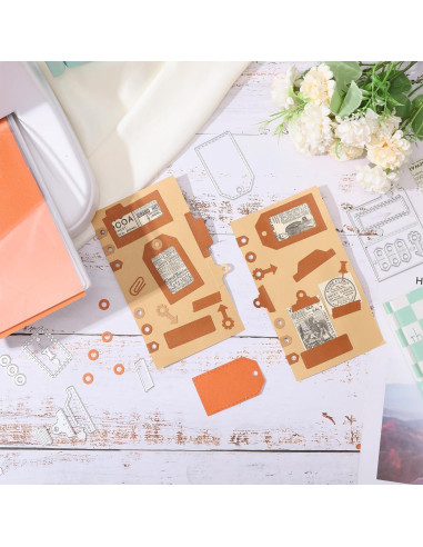 Troqueles de Corte GLOBLELAND para Scrapbooking 8.4x17 cm