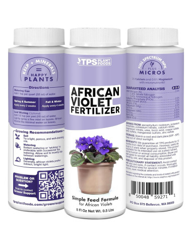 Fertilizante Líquido para Violetas Africanas TPS Nutrients 250ml