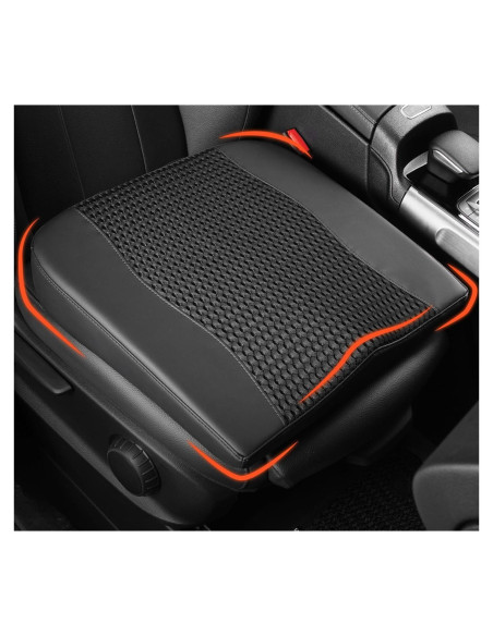 Cojín de Asiento de Coche Lofty Aim - Espuma de Memoria 45x43cm Cojín de Asiento de Coche Lofty Aim - Espuma de Memoria 45x43cm