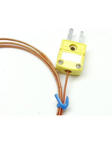 Sonda de Termopar Tipo K MM con Aislamiento Kapton 3 pies