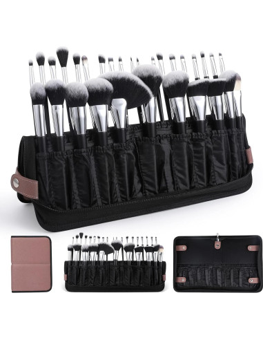 Organizador de Brochas de Maquillaje DUcare 30pcs Plegable