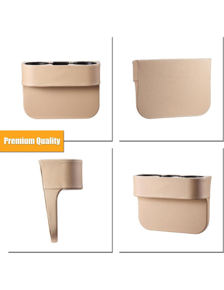 Soporte Multifuncional para Tazas de Coche ATMOMO Beige Soporte Multifuncional para Tazas de Coche ATMOMO Beige