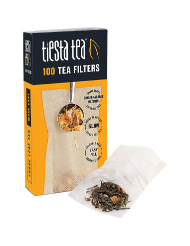 Set de Té de Otoño Tiesta Tea - 5 Mezclas Premium y 100 Filtros