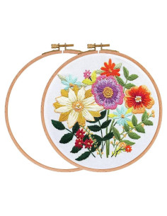 Aros de Bordado de Madera de Haya 5 Pulgadas - 2 Piezas