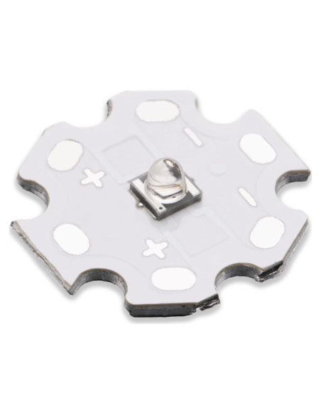 5 Pcs Luz LED UV 365-370nm Alta Potencia LEDGUHON 5 Pcs Luz LED UV 365-370nm Alta Potencia LEDGUHON