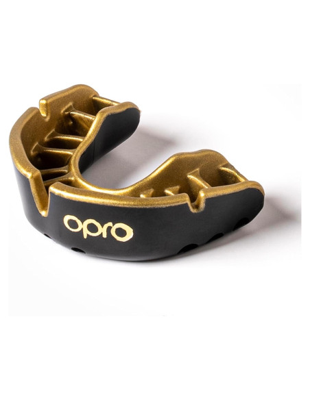 Protector Bucal OPRO Oro para Frenos - Juvenil Negro Protector Bucal OPRO Oro para Frenos - Juvenil Negro