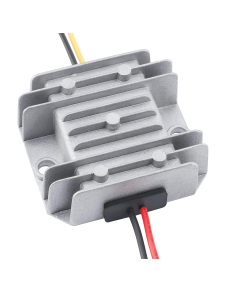 Convertidor Elevador DC 5V a 12V DROK 1A 12W Impermeable Convertidor Elevador DC 5V a 12V DROK 1A 12W Impermeable