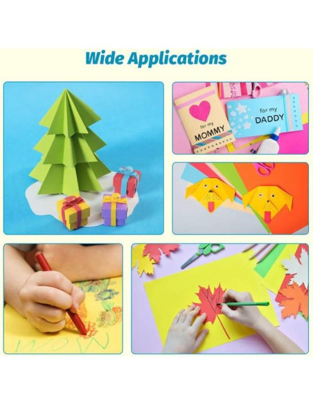 Papel de Origami 100 Hojas 25x25 cm 20 Colores Doble Cara Papel de Origami 100 Hojas 25x25 cm 20 Colores Doble Cara