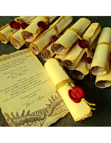 Papel de Papiro Egipcio NileCart 20x30 cm - 10 Hojas