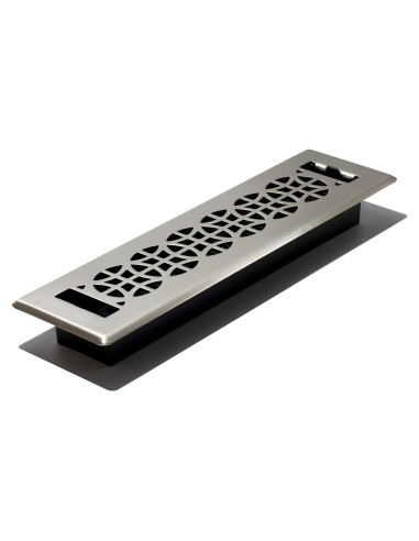 Rejilla de Piso Decor Grates ECH212-NKL 5.08x30.48 cm Níquel Cepillado