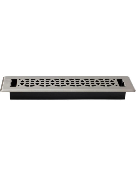 Rejilla de Piso Decor Grates ECH212-NKL 5.08x30.48 cm Níquel Cepillado Rejilla de Piso Decor Grates ECH212-NKL 5.08x30.48 cm Níquel Cepillado