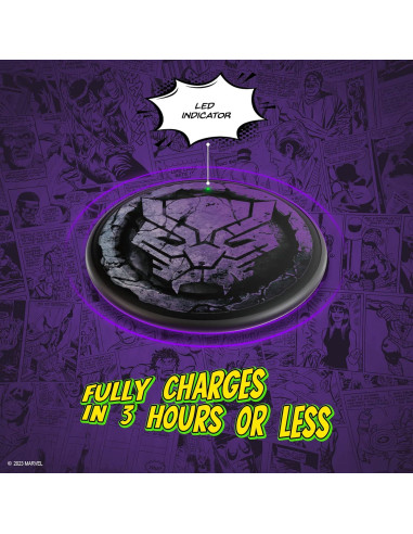 Base de Carga Inalámbrica Marvel Avengers Black Panther 10W