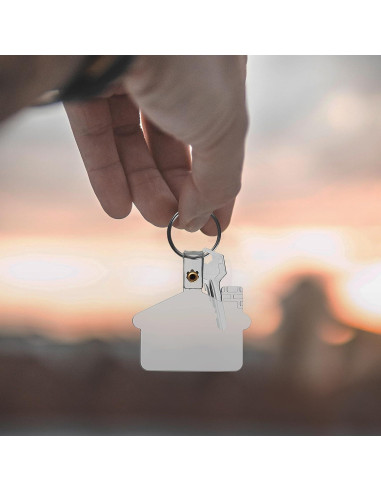 Set de 100 Llaveros Suaves en Forma de Casa Descuento Promos